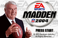 Madden 2006 screenshot 2 for GameBoy Advance